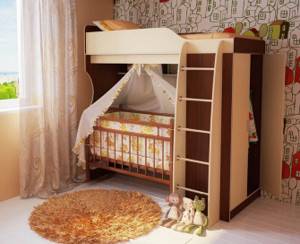 Фото — 73 Двухъярусная кровать для больших и маленьких детей