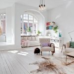 Гостиная совмещенная с балконом