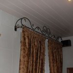 Кованые карнизы для штор