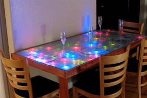 led подсветка стола