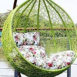 Подвесное плетеное кресло Fresco 107