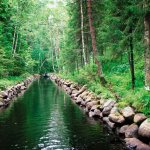 Solovetsky canals, dug by monks in the 17th century