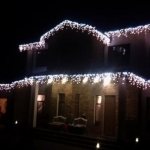 decorating buildings for the new year