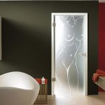 Choosing a door to the bathroom